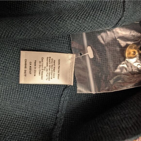 Talbot's NWT Merino Wool Sweater LP - Picture 5 of 6